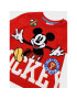 Original Marines Bluza MICKEY MOUSE DCAV0617NM Rdeča Regular Fit - Pepit.si