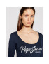 Pepe Jeans Bluza Sue PL504710 Mornarsko modra Regular Fit - Pepit.si