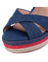 Pepe Jeans Espadrile Ohara Jeans PLS90458 Mornarsko modra - Pepit.si