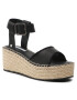 Pepe Jeans Espadrile Witney Indie PLS90554 Črna - Pepit.si