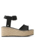 Pepe Jeans Espadrile Witney Indie PLS90554 Črna - Pepit.si