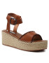 Pepe Jeans Espadrile Witney Indie PLS90554 Rjava - Pepit.si