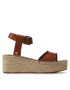 Pepe Jeans Espadrile Witney Indie PLS90554 Rjava - Pepit.si