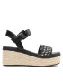 Pepe Jeans Espadrile Witney Jacquard PLS90594 Črna - Pepit.si