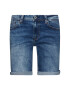 Pepe Jeans Jeans kratke hlače Poppy PL800493 Modra Regular Fit - Pepit.si