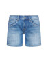 Pepe Jeans Jeans kratke hlače Siouxie PL800685 Modra Regular Fit - Pepit.si