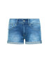 Pepe Jeans Jeans kratke hlače Siouxie PL800685 Modra Regular Fit - Pepit.si