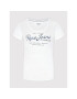 Pepe Jeans Majica Baia PL505123 Bela Regular Fit - Pepit.si