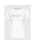 Pepe Jeans Majica Beatrice PL504434 Bela Regular Fit - Pepit.si