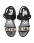 Pepe Jeans Sandali Fuji Mania PLS90394 Črna - Pepit.si