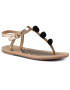 Pepe Jeans Sandali Malibu Fun Basic PLS90409099 Zlata - Pepit.si