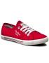 Pepe Jeans Tenis superge Aberlady Basic 17 PLS30500 Rdeča - Pepit.si