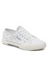 Pepe Jeans Tenis superge Brady Shine G PGS30562 Bela - Pepit.si