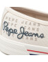 Pepe Jeans Tenis superge Brady W Logo PLS31288 Bež - Pepit.si