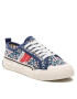 Pepe Jeans Tenis superge Ottis Flower Girl PGS30541 Mornarsko modra - Pepit.si