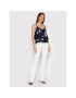 Pepe Jeans Top Lea PL303340 Mornarsko modra Regular Fit - Pepit.si