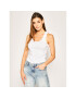 Pepe Jeans Top Vest Vanaya PL504031 Bela Slim Fit - Pepit.si