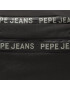 Pepe Jeans torba za okoli pasu Preston Bumbag PM030693 Črna - Pepit.si