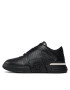 PHILIPP PLEIN Superge Leather Lo-Top Sneakers AACS MSC3843 PLE075N Črna - Pepit.si