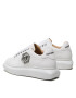 PHILIPP PLEIN Superge Lo-Top Sneaker Hexagon AABS WSC2628 PLE075N Bela - Pepit.si