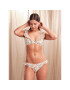 Pieces Spodnji del bikini 17134618 Bela - Pepit.si