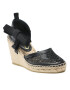 Pinko Espadrile Patty Sandalo PE 22 BLKS1 1H211A Y86A Črna - Pepit.si