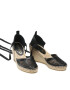 Pinko Espadrile Patty Sandalo PE 22 BLKS1 1H211A Y86A Črna - Pepit.si