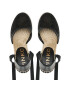 Pinko Espadrile Patty Sandalo PE 22 BLKS1 1H211A Y86A Črna - Pepit.si