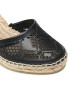 Pinko Espadrile Patty Sandalo PE 22 BLKS1 1H211A Y86A Črna - Pepit.si