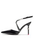 Pinko Sandali Carter Slingback AI 23-24 BLKS1 102217 A1BN Črna - Pepit.si