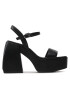 Pinko Sandali Fantine Wedge PE 23 BLKS1 100655 A0N9 Črna - Pepit.si