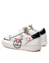 Pinko Superge Rodano Basket Sneaker AI 22-23 BLKS1 1H2151 A091 Bela - Pepit.si