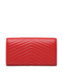 Pinko Velika ženska denarnica Compact Wallet L PE 23 PCPL 100882 A0GK Rdeča - Pepit.si