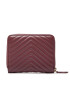 Pinko Velika ženska denarnica Taylor Zip Around AI 23-24 PCPL 100249 A0GK Bordo rdeča - Pepit.si