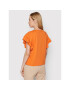 Please Bluza T0GJOP9C09 Oranžna Regular Fit - Pepit.si