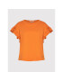 Please Bluza T0GJOP9C09 Oranžna Regular Fit - Pepit.si