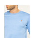 Polo Ralph Lauren Majica z dolgimi rokavi 710760121 Modra Slim Fit - Pepit.si