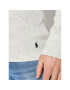 Polo Ralph Lauren Majica z dolgimi rokavi Crw 714830284003 Siva Slim Fit - Pepit.si