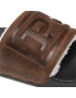 Polo Ralph Lauren Natikači Polo Slide 809851753001 Rjava - Pepit.si