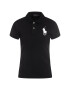 Polo Ralph Lauren Polo majica 211505656 Črna Skinny Fit - Pepit.si