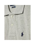 Polo Ralph Lauren Polo majica 323547926 Siva Slim Fit - Pepit.si