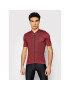 Quest Kolesarska majica Adventure Bordo rdeča Slim Fit - Pepit.si