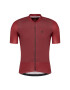 Quest Kolesarska majica Adventure Bordo rdeča Slim Fit - Pepit.si