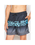 Quiksilver Kopalne hlače Word Block EQYJV03859 Črna Regular Fit - Pepit.si