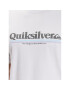 Quiksilver Majica Between The Lines EQYZT07216 Bela Regular Fit - Pepit.si