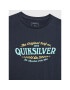 Quiksilver Majica Check On It EQBZT04496 Mornarsko modra Regular Fit - Pepit.si