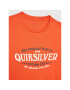 Quiksilver Majica Check On It EQBZT04496 Oranžna Regular Fit - Pepit.si