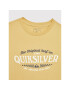 Quiksilver Majica Check On It EQBZT04496 Rumena Regular Fit - Pepit.si