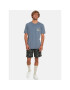 Quiksilver Majica Cleancircle Tees EQYZT07491 Modra Regular Fit - Pepit.si