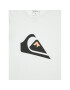 Quiksilver Majica Comp Logo EQBZT04369 Bela Regular Fit - Pepit.si